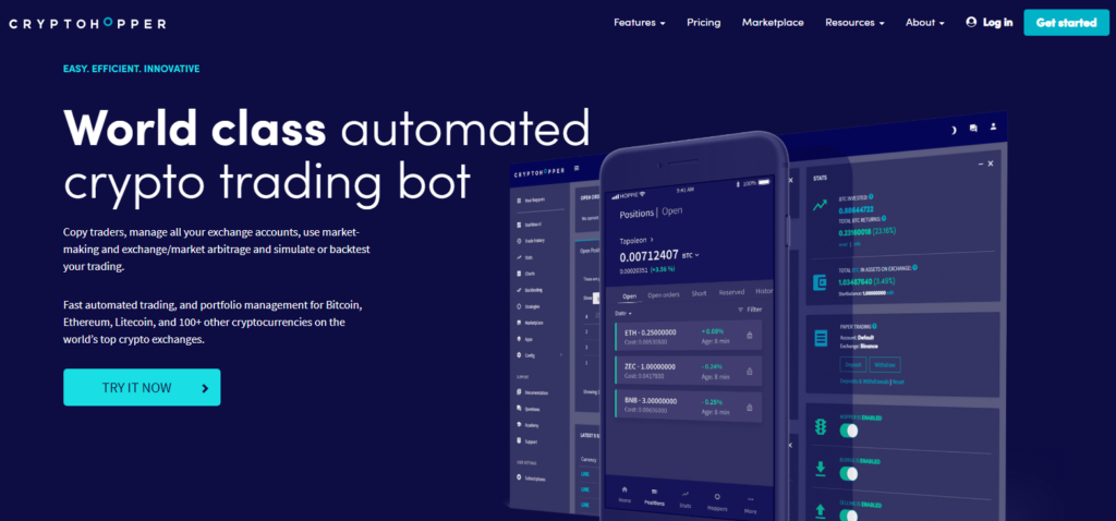 cryptohopper Ezek a Legjobb Bitcoin Kereskedő Robotok Top 5 Trading Bot 2021-ben Automatizált Bitcoin Kereskedés Valóban működik