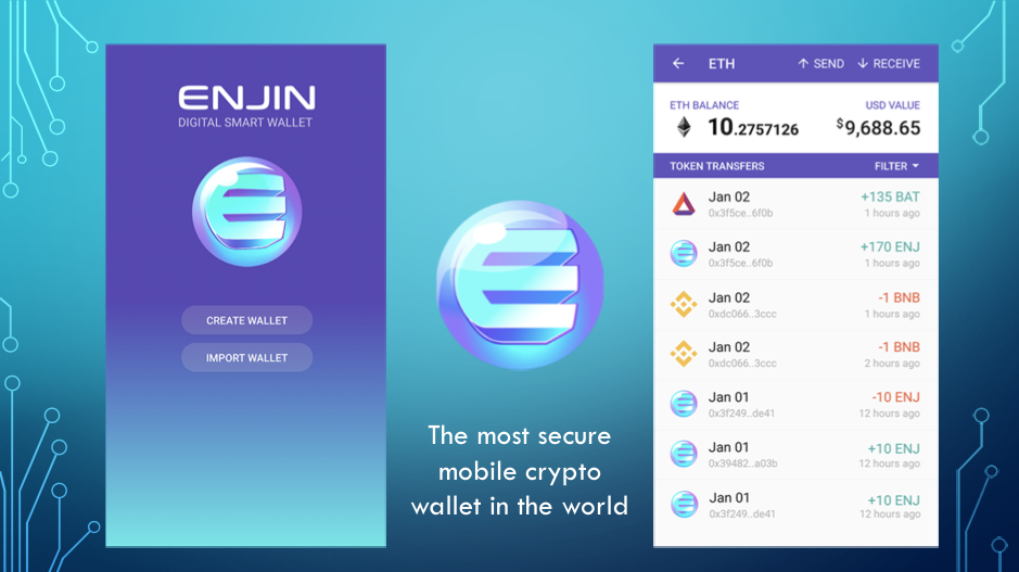 enjin wallet vélemények biztonságos