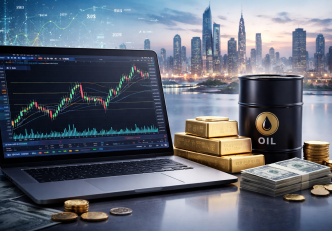 kereskedési és befektetési platformok – arany, olaj, részvény és online trading grafikon