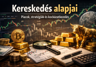 Kereskedés alapjai: kriptovaluták, arany és piaci elemzés grafikonokkal
