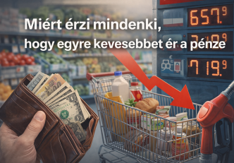 Miért érzi mindenki, hogy egyre kevesebbet ér a pénze – infláció a mindennapokban
