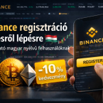 Binance regisztráció lépésről lépésre magyar nyelvű felhasználóknak 10% kedvezménnyel