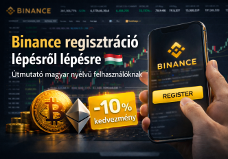 Binance regisztráció lépésről lépésre magyar nyelvű felhasználóknak 10% kedvezménnyel