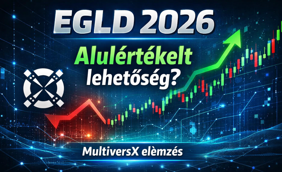 MultiversX EGLD elemzés 2026 alulértékelt kriptovaluta grafikon