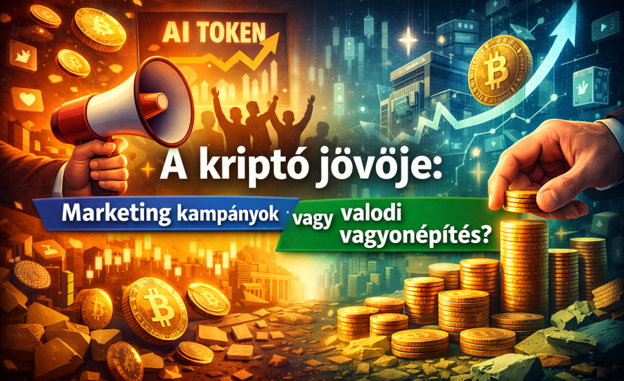 Kriptó jövője – marketing kampányok vagy valódi vagyonépítés a kriptovaluta piacon