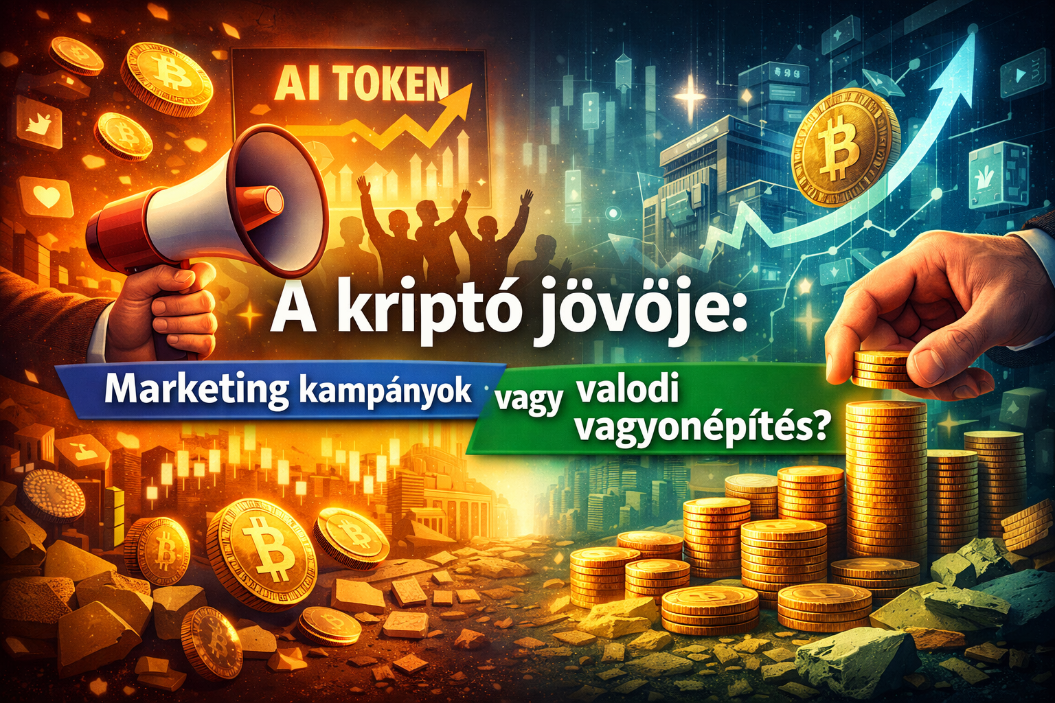 Kriptó jövője – marketing kampányok vagy valódi vagyonépítés a kriptovaluta piacon