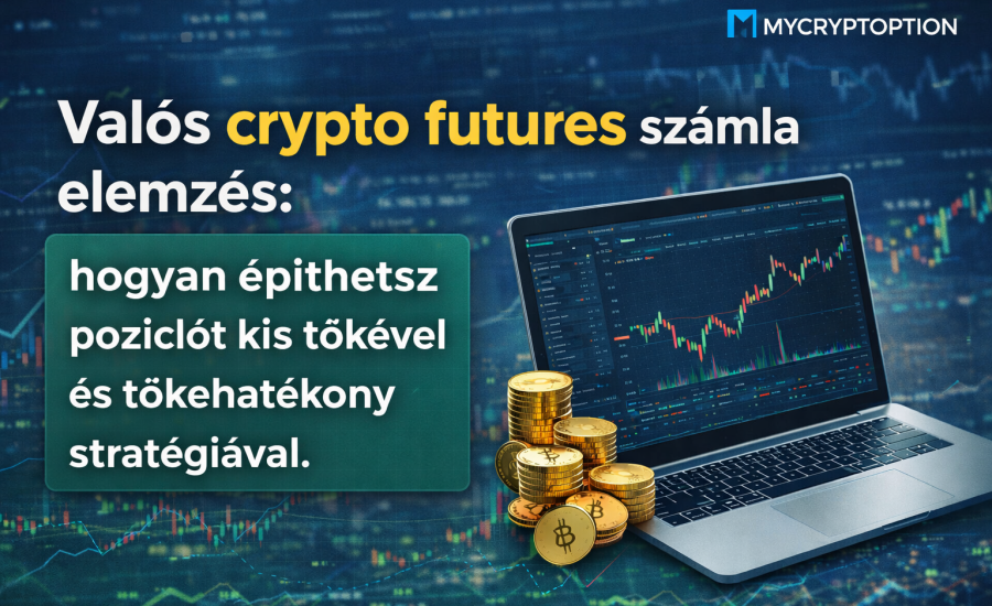 futures befektetés kis tőkével valós crypto számla elemzés 2026