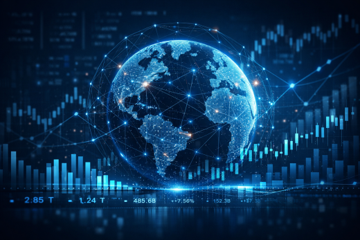 crypto market cap 2026 global blockchain network visualization