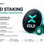 EGLD staking a MultiversX hálózaton – passzív jutalmak és delegálás