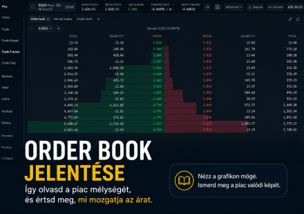 Order Book jelentése – kriptotőzsdei vételi és eladási ajánlatok bemutatása