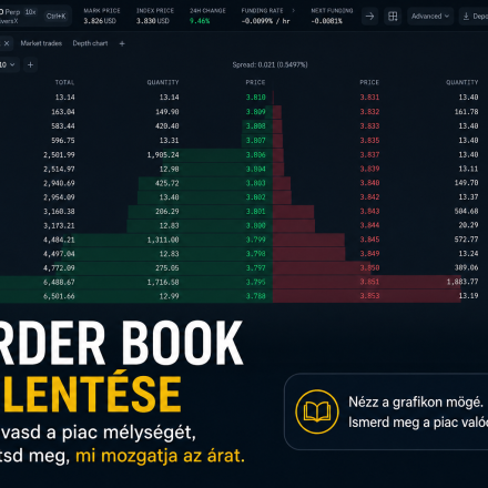 Order Book jelentése – kriptotőzsdei vételi és eladási ajánlatok bemutatása