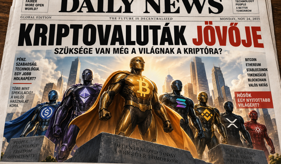 Kriptovaluták jövője – Bitcoin és más kriptovaluták szuperhősökként